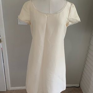J Crew Silk Sheath Dress with Cap Sleeves, Sz 4